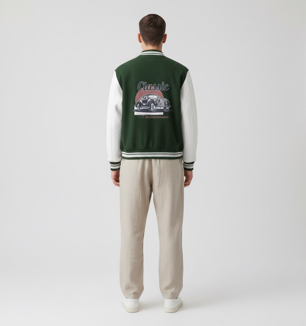 Classic design Unisex Varsity Jacket