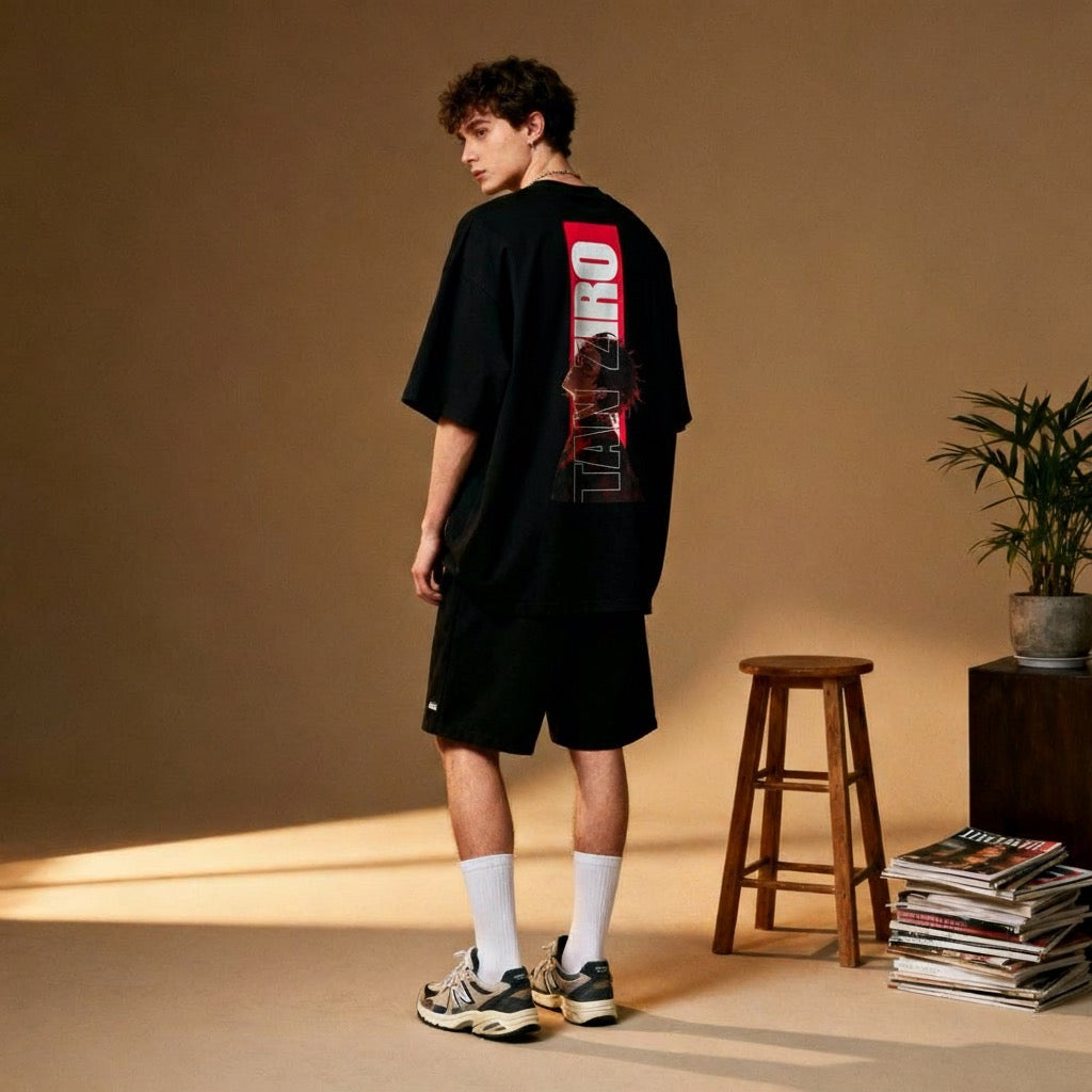 Anime Unisex Terry Oversized Tee